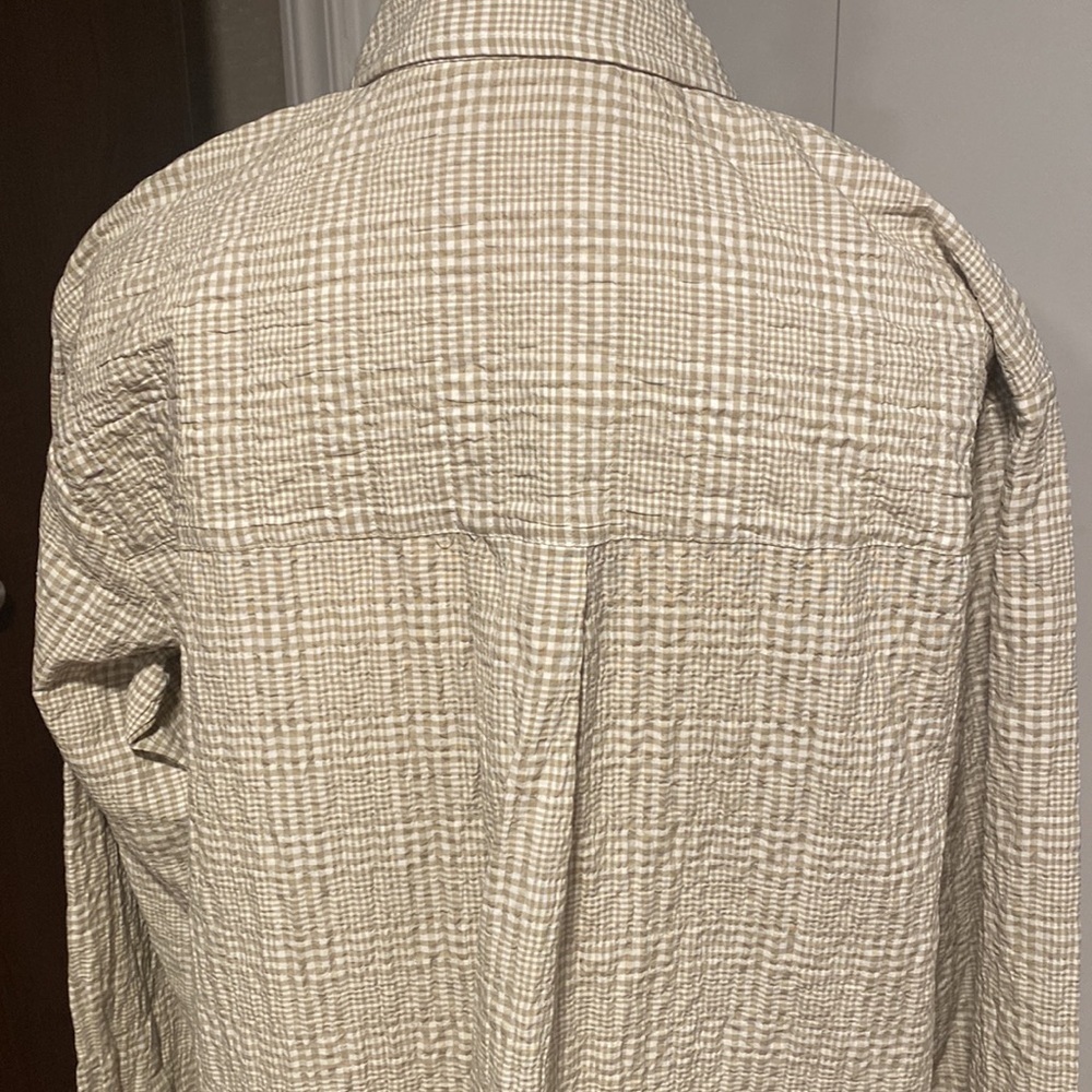 Maeve by Anthropology Button Down Tunic Shirt - Picture 8 of 14